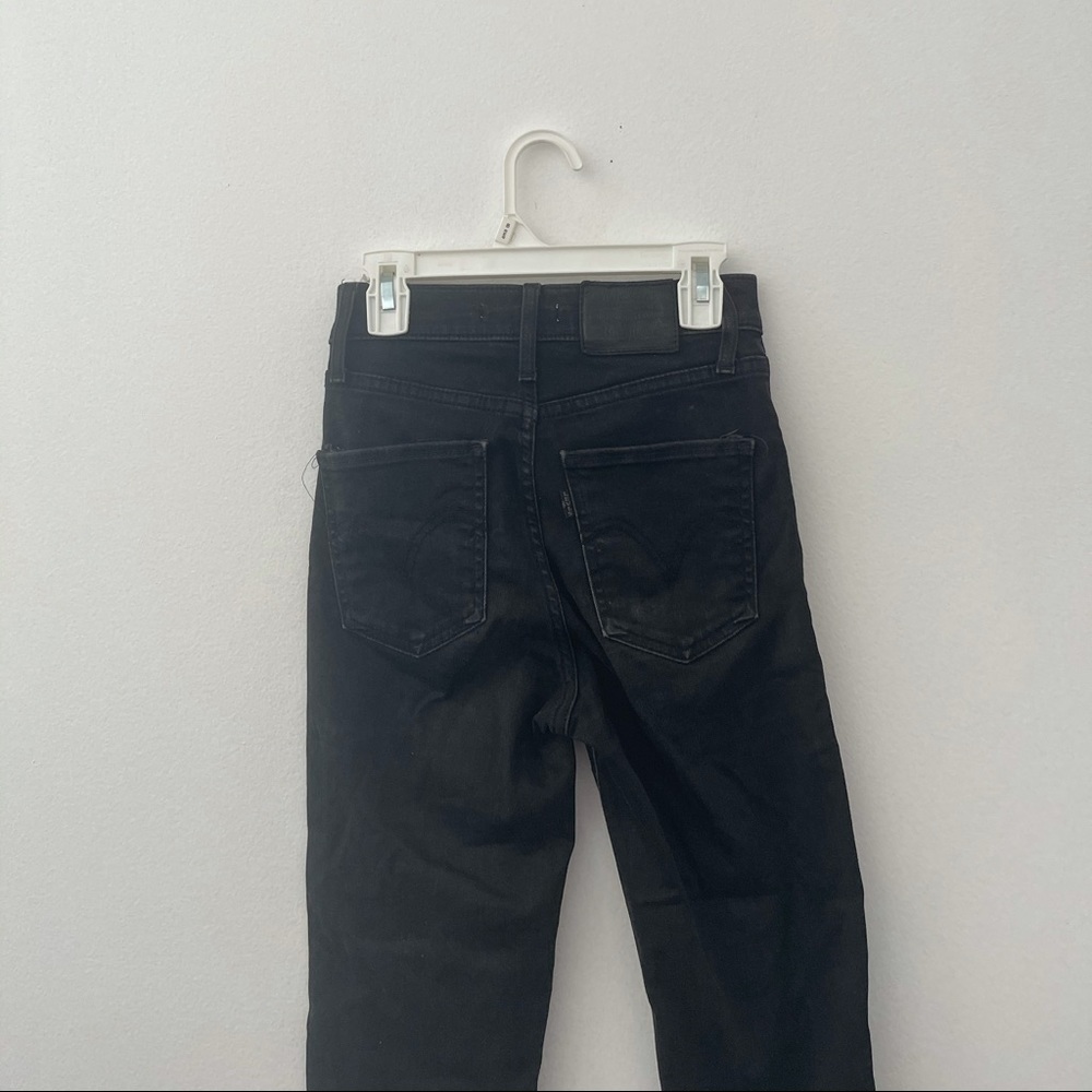 Black Levi Skinny Jeans